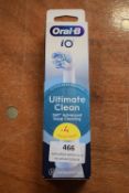 1x Oral-B iO Toothbrush Heads 4pk