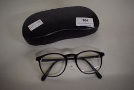 Pair of Glasses and a Ray Ban Glasses Case