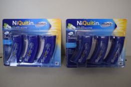 2x Niquitin 2mg Nicotine Lozenges Mint 60pcs