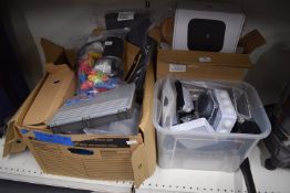 *Mixed Lot Including Metal Wire Storage Cubes, Plastic Storage Containers, etc.