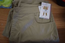 *Mondetta Beige Lined Cargo Pants Size: 12