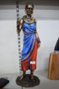 Leonardo Collection Resin Figure - Masai Women in Traditional Attire 61cm tall