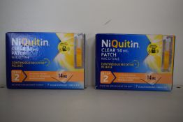 2x Niquitin 14mg Nicotine Patches 7pcs