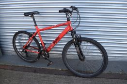 Apollo Phaze Gent’s Red Mountain Bike with Front Suspension