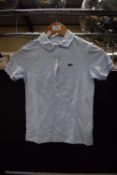 Lacoste Kid’s Baby Blue Polo Age: 8 years