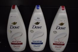 3x Assorted Dove Body Wash 720ml