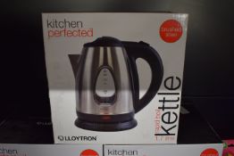 *Lloytron Brushed Steel Rapid Boil 1.7L Kettle (new in box)