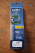 1x Oral-B Pro Precision Clean Toothbrush Heads 5pk