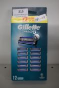 Gillette Mach 3 Razor Refills 12pk