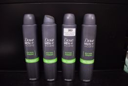 4x Dove Men Extra Fresh 48hr Antiperspirant 200ml