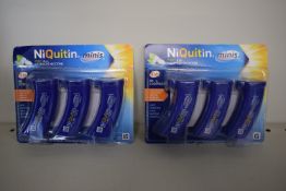 2x Niquitin 4mg Nicotine Lozenges Mint 60pcs