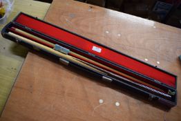 Pool Cue in Presentation Case