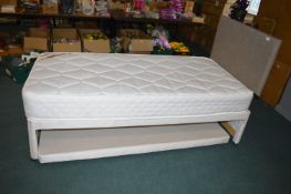 Single Bed with Pullout Trundle, Including Durabed Prestige Mattress