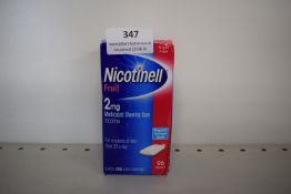 1x Nicotinell 2mg Nicotine Gum Fruit 96pcs