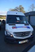 *Mercedes Sprinter 313 CDI Panel Van, Reg: YH66 DZS, Mileage: 127924, MOT: 11/09/2026, 2143cc, 2x