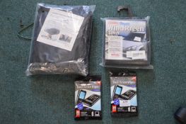 *2x Windscreen Covers, and 2x Packs of Touch Screen Wipes