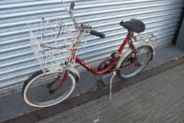 Puch Pic-Nic Child’s Red Bicycle