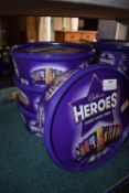 4x Cadbury Heros 550g (Past BBD)