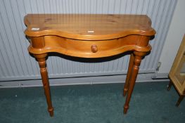 Console Table with Single Drawer