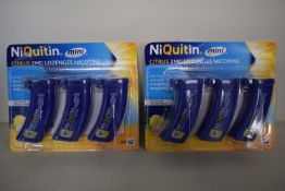 2x Niquitin 2mg Nicotine Lozenges Citrus 60pcs