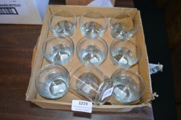 *18x Glass Tumblers