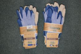 *3x 3pks of Town & Country Men’s PVC Coated Gardening Gloves Size: L