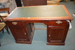 Pitch Pine Small Partners Desk