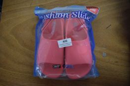 32 Degrees Cool Youth’s Pink Cushioned Sliders Size: Child’s 12-13