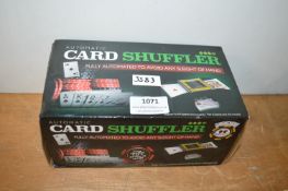 *Automatic Playing Card Shuffler