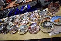 Collection of Royal Doulton, Spode, and Wedgwood Decorative Wall Plates