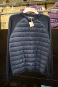 Zara Men Blue Lightweight Jumper Size: M
