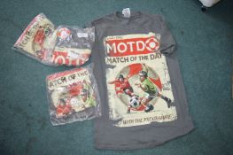 *4x Match of the Day T-Shirts Size: 2