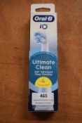 1x Oral-B iO Toothbrush Heads 4pk