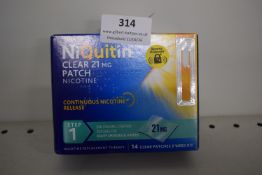 1x Niquitin 21mg Nicotine Patches 14pcs