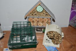 *Garden Insect Hotel (AF), and Bird Feeder Trays