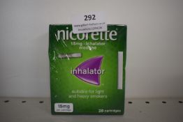 1x Nicorette 15mg Nicotine Inhalator 20pcs
