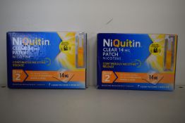 2x Niquitin 14mg Nicotine Patches 7pcs