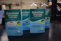 7x Dulco Ease 100mg Capsules 60pcs