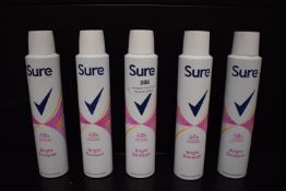 5x Sure Bright Bouquet 48hr Antiperspirant 200ml