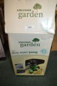 *Kingfisher Garden Dirty Water Pump