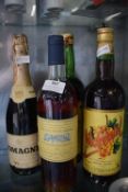 4x Bottles of Assorted Vintage Alcohols