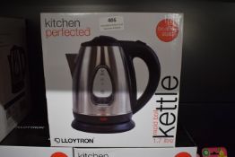 *Lloytron Brushed Steel Rapid Boil 1.7L Kettle (new in box)