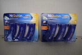 2x Niquitin 4mg Nicotine Lozenges Mint 60pcs