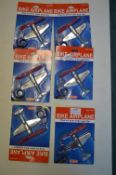 *6x Bike Handle Aeroplane