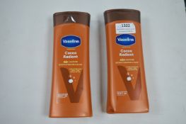 *2x Vaseline Coco Radiance Body Lotion 400ml