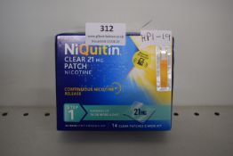 1x Niquitin 21mg Nicotine Patches 14pcs