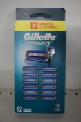 Gillette Mach 3 Razor Refills 12pk