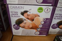 *Carmen King Size Electric Fitted Underblanket