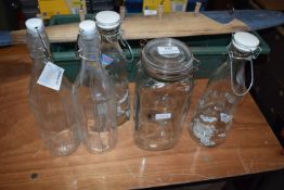 Stoppered Bottles and Jars