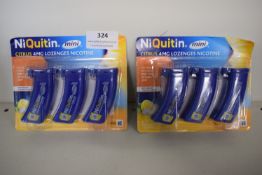 2x Niquitin 4mg Nicotine Lozenges Citrus
